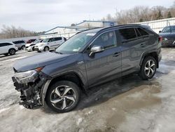 Salvage cars for sale at Albany, NY auction: 2021 Toyota Rav4 Prime SE