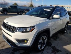 Jeep Vehiculos salvage en venta: 2018 Jeep Compass Limited