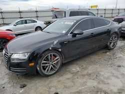 Salvage cars for sale at auction: 2012 Audi A7 Prestige