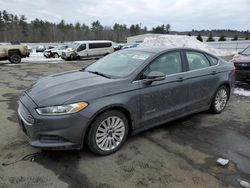 Salvage cars for sale at Windham, ME auction: 2015 Ford Fusion SE Hybrid