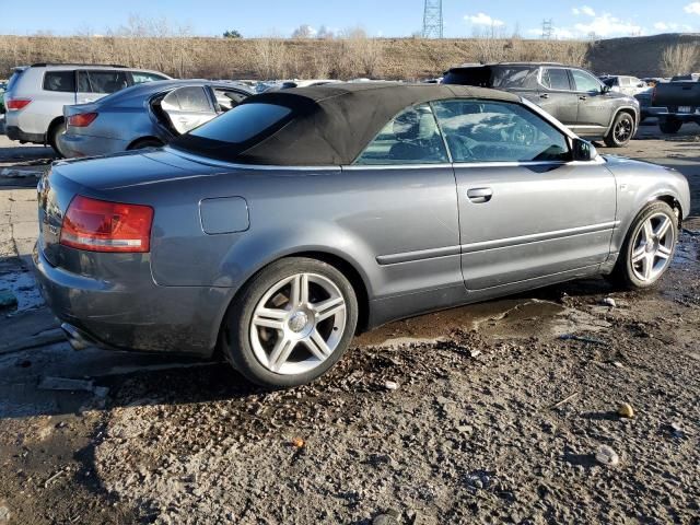 2007 Audi A4 2.0T Cabriolet Quattro