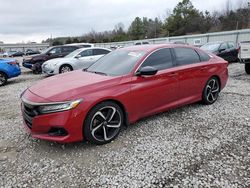 Honda salvage cars for sale: 2021 Honda Accord Sport