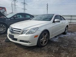 Salvage cars for sale at Elgin, IL auction: 2011 Mercedes-Benz E 350