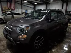 Salvage cars for sale at West Mifflin, PA auction: 2016 Fiat 500X Trekking Plus