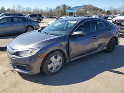 Salvage cars for sale at Florence, MS auction: 2016 Honda Civic LX