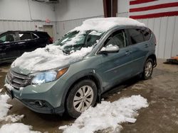 Salvage cars for sale at Windham, ME auction: 2012 Honda CR-V EXL