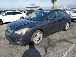 Salvage cars for sale at Van Nuys, CA auction: 2012 Subaru Impreza Premium