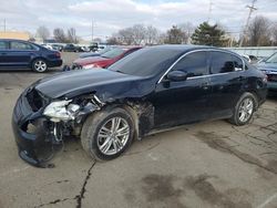 Salvage cars for sale at Moraine, OH auction: 2011 Infiniti G37