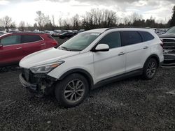 Salvage cars for sale at Portland, OR auction: 2017 Hyundai Santa FE SE