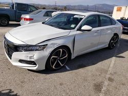 Salvage cars for sale at Van Nuys, CA auction: 2018 Honda Accord Sport