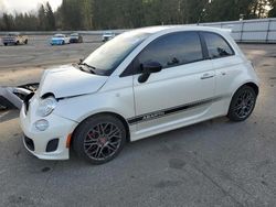 Salvage cars for sale at Arlington, WA auction: 2017 Fiat 500 Abarth