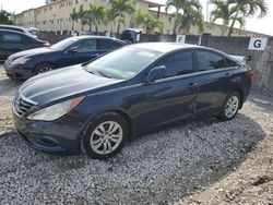 Salvage cars for sale at Opa Locka, FL auction: 2013 Hyundai Sonata GLS