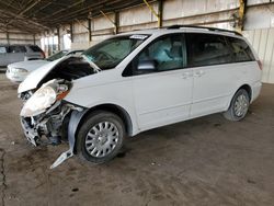 Salvage cars for sale at Phoenix, AZ auction: 2008 Toyota Sienna CE