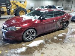 Salvage cars for sale at Franklin, WI auction: 2017 Nissan Maxima 3.5S