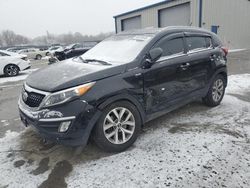 Salvage cars for sale at Duryea, PA auction: 2016 KIA Sportage LX