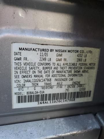 2006 Nissan Altima S