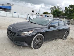 Salvage cars for sale at Opa Locka, FL auction: 2022 Hyundai Elantra SEL