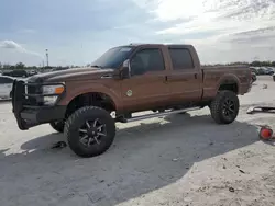 Salvage trucks for sale at Arcadia, FL auction: 2011 Ford F350 Super Duty