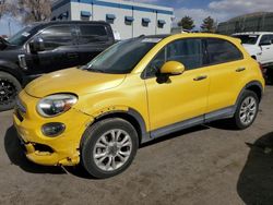 Salvage cars for sale at Albuquerque, NM auction: 2016 Fiat 500X Easy