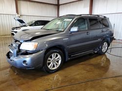 Salvage cars for sale from Copart Pennsburg, PA: 2007 Toyota Highlander Hybrid