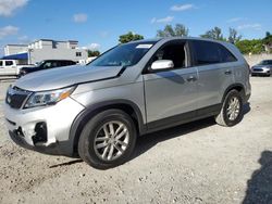 Salvage cars for sale at Opa Locka, FL auction: 2014 KIA Sorento LX