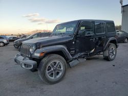 Salvage cars for sale at Las Vegas, NV auction: 2019 Jeep Wrangler Unlimited Sahara