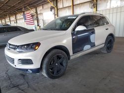 Salvage cars for sale at Phoenix, AZ auction: 2013 Volkswagen Touareg V6 TDI