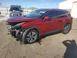 Salvage cars for sale at New Britain, CT auction: 2021 Nissan Rogue SV