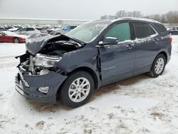 Salvage cars for sale at Davison, MI auction: 2018 Chevrolet Equinox LT