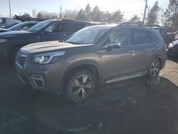 Salvage cars for sale at Denver, CO auction: 2019 Subaru Forester Touring