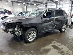 Salvage cars for sale at Ham Lake, MN auction: 2017 Jeep Cherokee Latitude