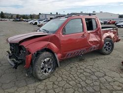 Salvage trucks for sale at Vallejo, CA auction: 2016 Nissan Frontier S