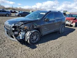 Salvage cars for sale at Duryea, PA auction: 2019 Jeep Cherokee Latitude Plus