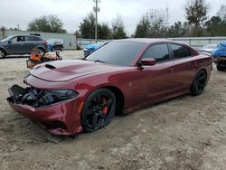 Salvage cars for sale from Copart Midway, FL: 2019 Dodge Charger SRT Hellcat