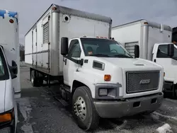 Salvage trucks for sale at Assonet, MA auction: 2007 GMC C7500 C7C042