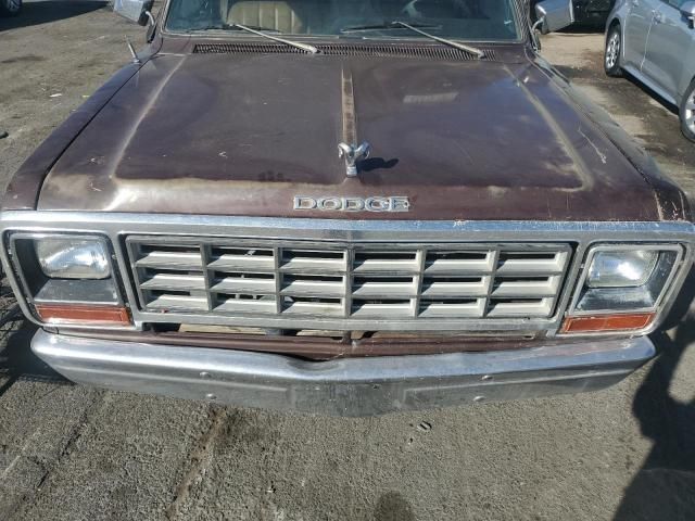 1982 Dodge D-SERIES D150