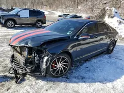 Salvage cars for sale at Marlboro, NY auction: 2015 Lincoln MKZ Hybrid