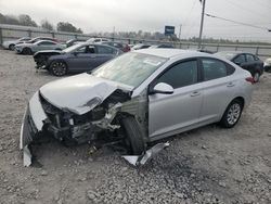 Salvage cars for sale at Hueytown, AL auction: 2021 Hyundai Accent SE