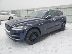 Salvage cars for sale at Assonet, MA auction: 2018 Jaguar F-PACE Premium