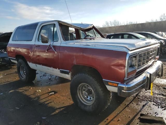 1984 Dodge Ramcharger AW-100