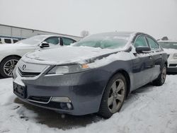 Salvage cars for sale at New Britain, CT auction: 2012 Acura TL