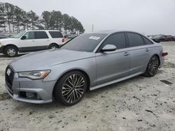 Salvage cars for sale at Loganville, GA auction: 2018 Audi A6 Premium