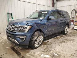 Salvage cars for sale at Franklin, WI auction: 2019 Ford Expedition Limited