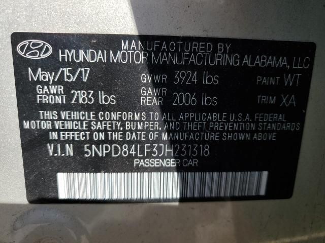 2018 Hyundai Elantra SEL