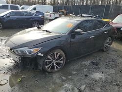 Salvage cars for sale at Waldorf, MD auction: 2017 Nissan Maxima 3.5S