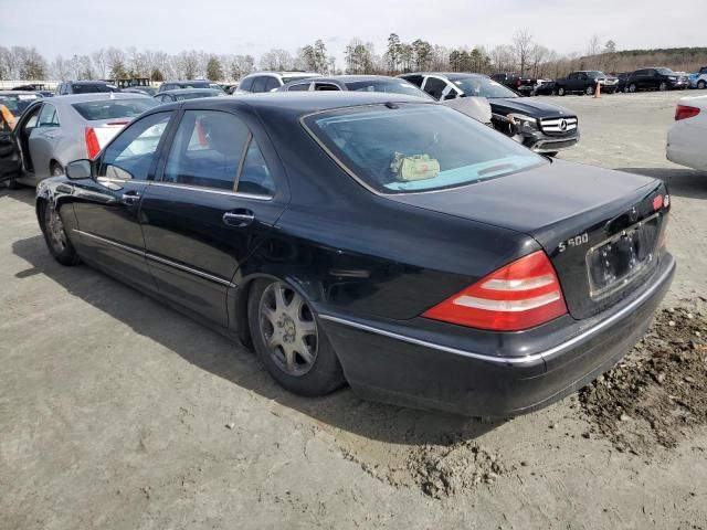 2000 Mercedes-Benz S 500