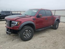 Salvage cars for sale at Haslet, TX auction: 2014 Ford F150 SVT Raptor