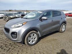 Salvage cars for sale at Earlington, KY auction: 2017 KIA Sportage LX