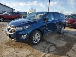 Salvage cars for sale at Pekin, IL auction: 2020 Chevrolet Equinox LT