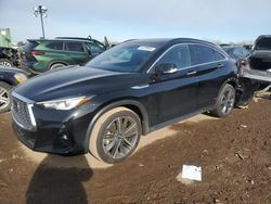 Salvage cars for sale at Elgin, IL auction: 2024 Infiniti QX55 Luxe